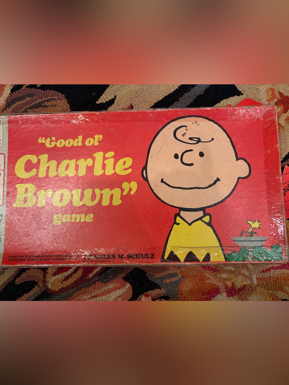Good ol' Charlie Brown Game - Red Charlie Brown Board Game